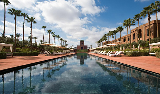 (image) Façade de l'hôtel Selman à Marrakech